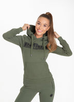 Women's hoodie CLASSIC BOXING 2 Olive - Pitbull West Coast International Store 