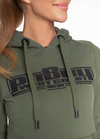 Women's hoodie CLASSIC BOXING 2 Olive - Pitbull West Coast International Store 