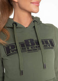 Women's hoodie CLASSIC BOXING 2 Olive - Pitbull West Coast International Store 