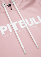 Women Hoodie BETA FRENCH TERRY Pink - Pitbull West Coast International Store 