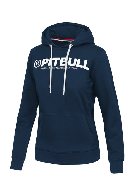 Women Hoodie BETA FRENCH TERRY Dark Navy - Pitbull West Coast International Store 