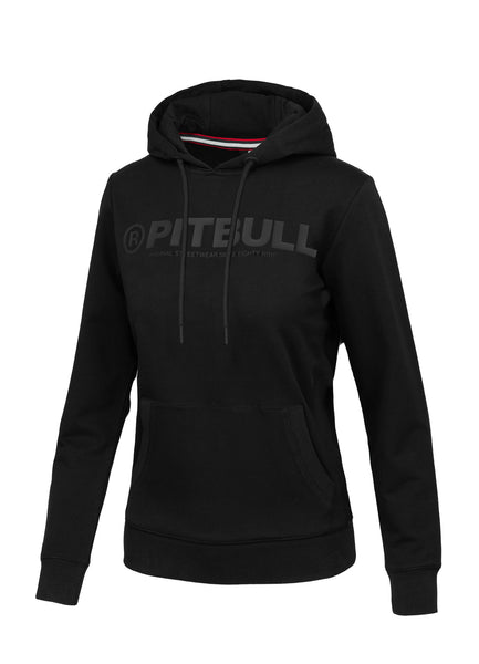 Women Hoodie BETA FRENCH TERRY Black - Pitbull West Coast International Store 