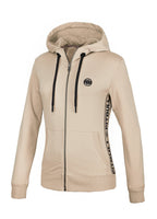 Women's hooded zip DAISY French Terry Sand - Pitbull West Coast International Store 