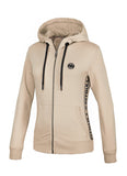 Women's hooded zip DAISY French Terry Sand - Pitbull West Coast International Store 
