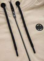 Women's hooded zip DAISY French Terry Sand - Pitbull West Coast International Store 