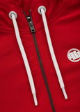 Women's hooded zip DAISY French Terry Red - Pitbull West Coast International Store 