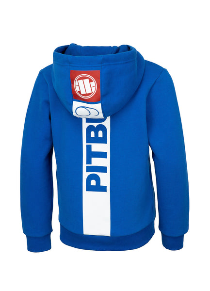 Kids Zip Hoodie HILLTOP JUNIOR Royal Blue - Pitbull West Coast International Store 