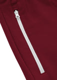 TERRY NEW LOGO Burgundy Track Pants