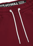 TERRY NEW LOGO Burgundy Track Pants