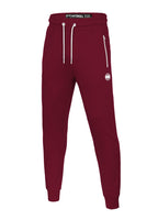 TERRY NEW LOGO Burgundy Track Pants