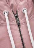 Women's hooded zip JASMINE French Terry Pink - Pitbull West Coast International Store 