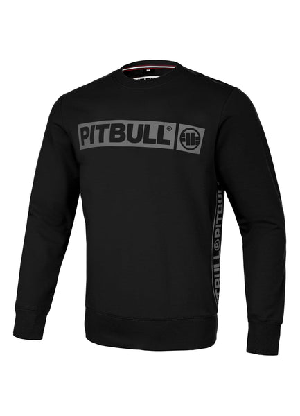 Bluza crewneck French Terry ALBION Czarna - kup z Pitbull West Coast Oficjalny Sklep 