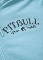 Bluza rozpinana z kapturem SAN DIEGO 89 Błękitna - kup z Pit Bull West Coast Oficjalny Sklep 