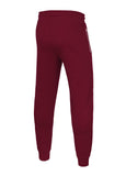 TERRY NEW LOGO Burgundy Track Pants