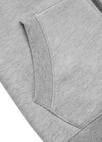 HILLTOP 22 Grey Hooded Zip - Pitbull West Coast International Store 