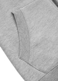 HILLTOP 22 Grey Hooded Zip - Pitbull West Coast International Store 