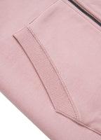 Women's hooded zip JASMINE French Terry Pink - Pitbull West Coast International Store 