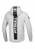 Hooded Sweatjacket HARRIS HILLTOP Grey - Pitbull West Coast International Store 