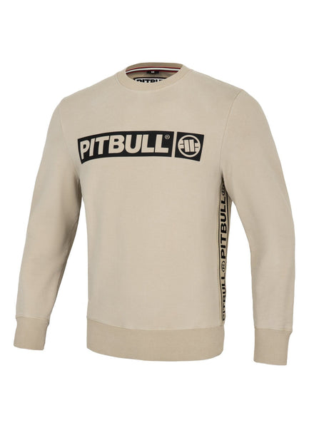 Bluza crewneck French Terry ALBION Piaskowa - kup z Pitbull West Coast Oficjalny Sklep 