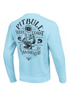 Bluza Crewneck SAN DIEGO 89 Błękitna - kup z Pit Bull West Coast Oficjalny Sklep 