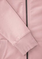 Women's hooded zip JASMINE French Terry Pink - Pitbull West Coast International Store 