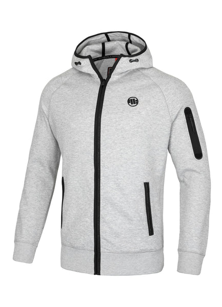 BEACHFRONT Grey Zip Hoodie - Pitbullstore.eu