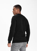 Crewneck Small Logo Premium Pique Black - Pitbull West Coast International Store 