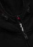 HERMES Black Zip Hoodie