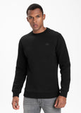Crewneck Small Logo Premium Pique Black - Pitbull West Coast International Store 