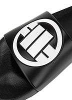 Klapki NEW LOGO Czarne/Białe - kup z Pitbull West Coast Oficjalny Sklep 