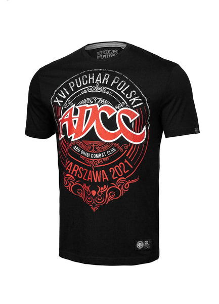 Koszulka ADCC Puchar Polski Warszawa 2021 Czarna - kup z Pit Bull West Coast Oficjalny Sklep 