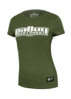 Women's T-shirt BOXING Olive - Pitbull West Coast International Store 