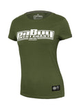 Women's T-shirt BOXING Olive - Pitbull West Coast International Store 