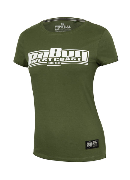 Women's T-shirt BOXING Olive - Pitbull West Coast International Store 