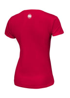 Women's T-shirt BOXING Raspberry Red - Pitbull West Coast International Store 