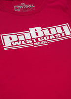 Women's T-shirt BOXING Raspberry Red - Pitbull West Coast International Store 