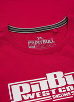 Women's T-shirt BOXING Raspberry Red - Pitbull West Coast International Store 