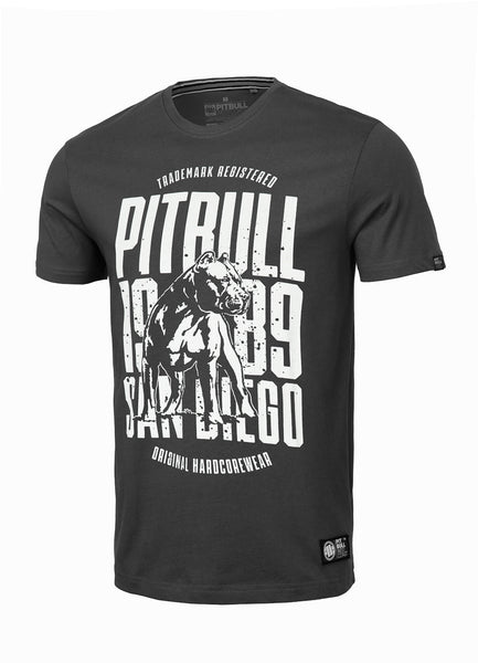 Men's T-Shirt SAN DIEGO DOG - Graphite