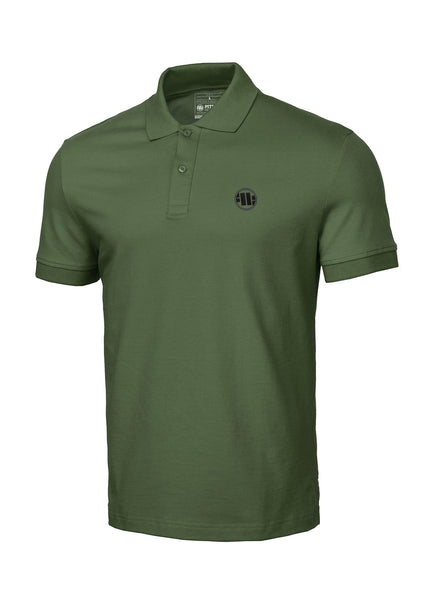T-shirt POLO SLIM FIT Spandex 210 GSM Olive - Pitbull West Coast International Store 