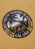 OCEANSIDE Pale Yellow T-shirt - Pitbullstore.eu