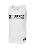 Tank Top Slim Fit HILLTOP White - Pitbull West Coast International Store 