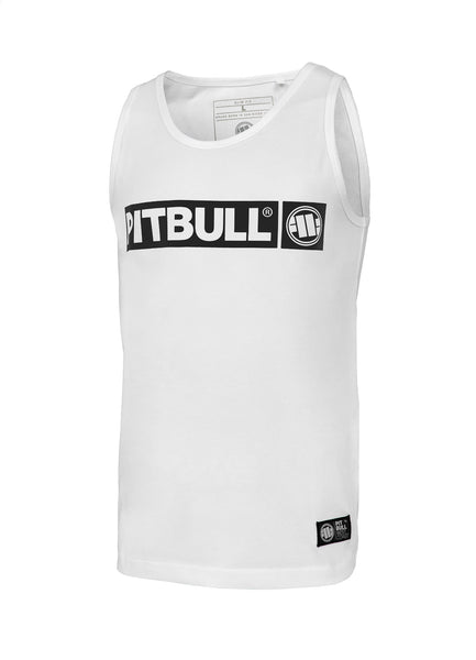 Tank Top Slim Fit HILLTOP White - Pitbull West Coast International Store 