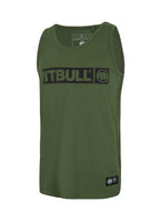 Tank Top Slim Fit HILLTOP Olive - Pitbull West Coast International Store 