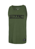 Tank Top Slim Fit HILLTOP Olive - Pitbull West Coast International Store 