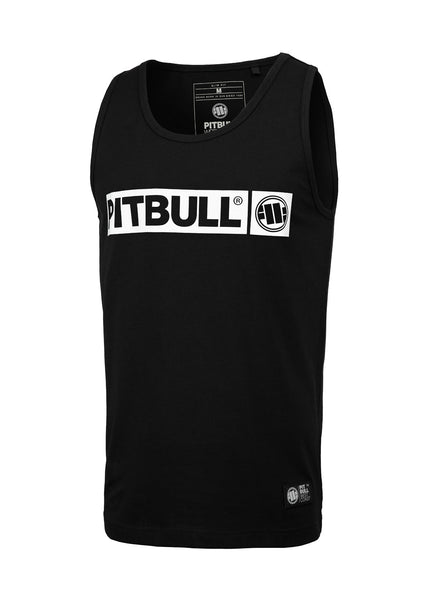 Tank Top Slim Fit HILLTOP Black - Pitbull West Coast International Store 