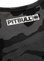 Tank Top Slim Fit HILLTOP All Black Camo - Pitbull West Coast International Store 