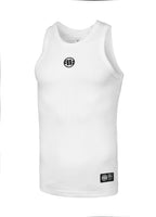 Tank top RIB SMALL LOGO Biały - kup z Pitbull West Coast Oficjalny Sklep 