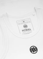 Tank top RIB SMALL LOGO Biały - kup z Pitbull West Coast Oficjalny Sklep 