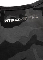 Tank Top Slim Fit Small Logo All Black Camo - Pitbull West Coast International Store 