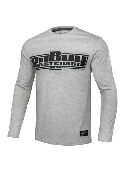 Koszulka Longsleeve CLASSIC BOXING 21 Szara - Pitbullstore.pl